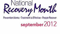 National Recovery Month -September 2012
