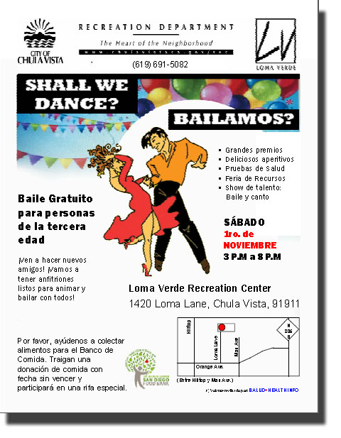 Shall we dance- Bailamos- Chula Vista