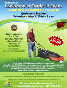 Lawnmower Trade-In Event 2014