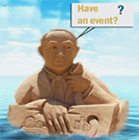 "Sand" wants to know if you have an up-coming event in San Diego...SaludHEALTHinfo