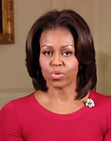 First Lady Michelle Obama - Joning Forces on Veterans day 2011